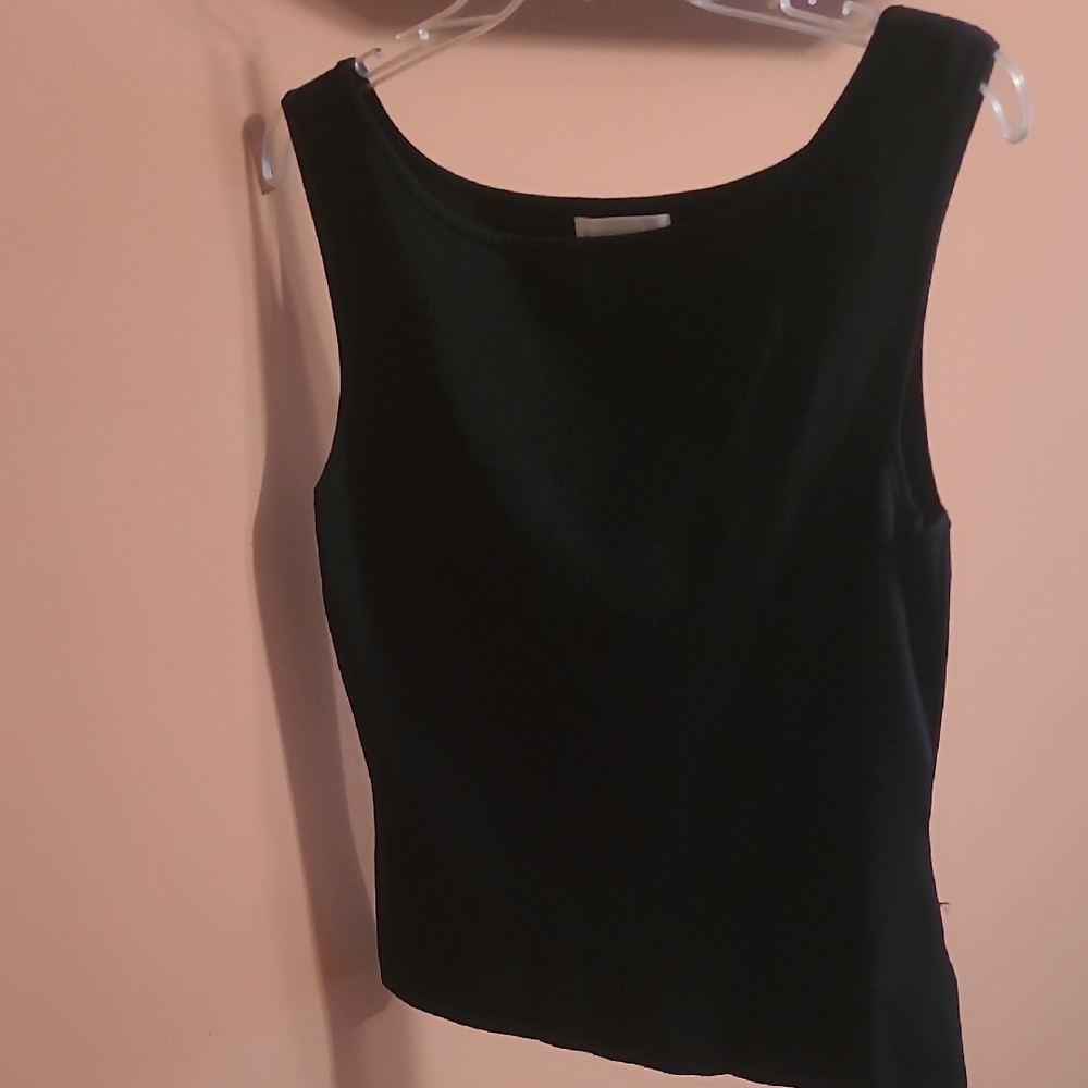 Elegant Black Sleeveless Top